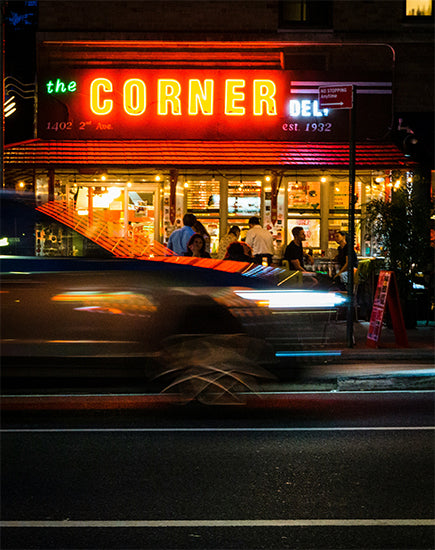 Corner Neon Sign for Bar