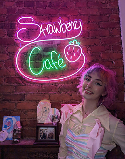 Custom Logo Neon Sign for coffee shop