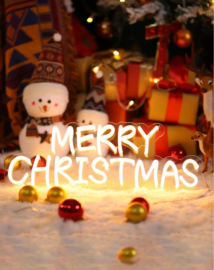 Merry Christmas Neon Sign