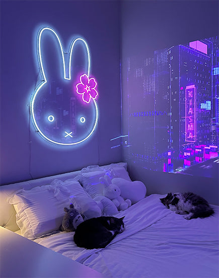 Miffy Neon Sign for room