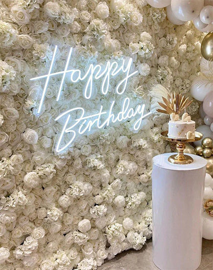 Happy Birthday Neon Sign