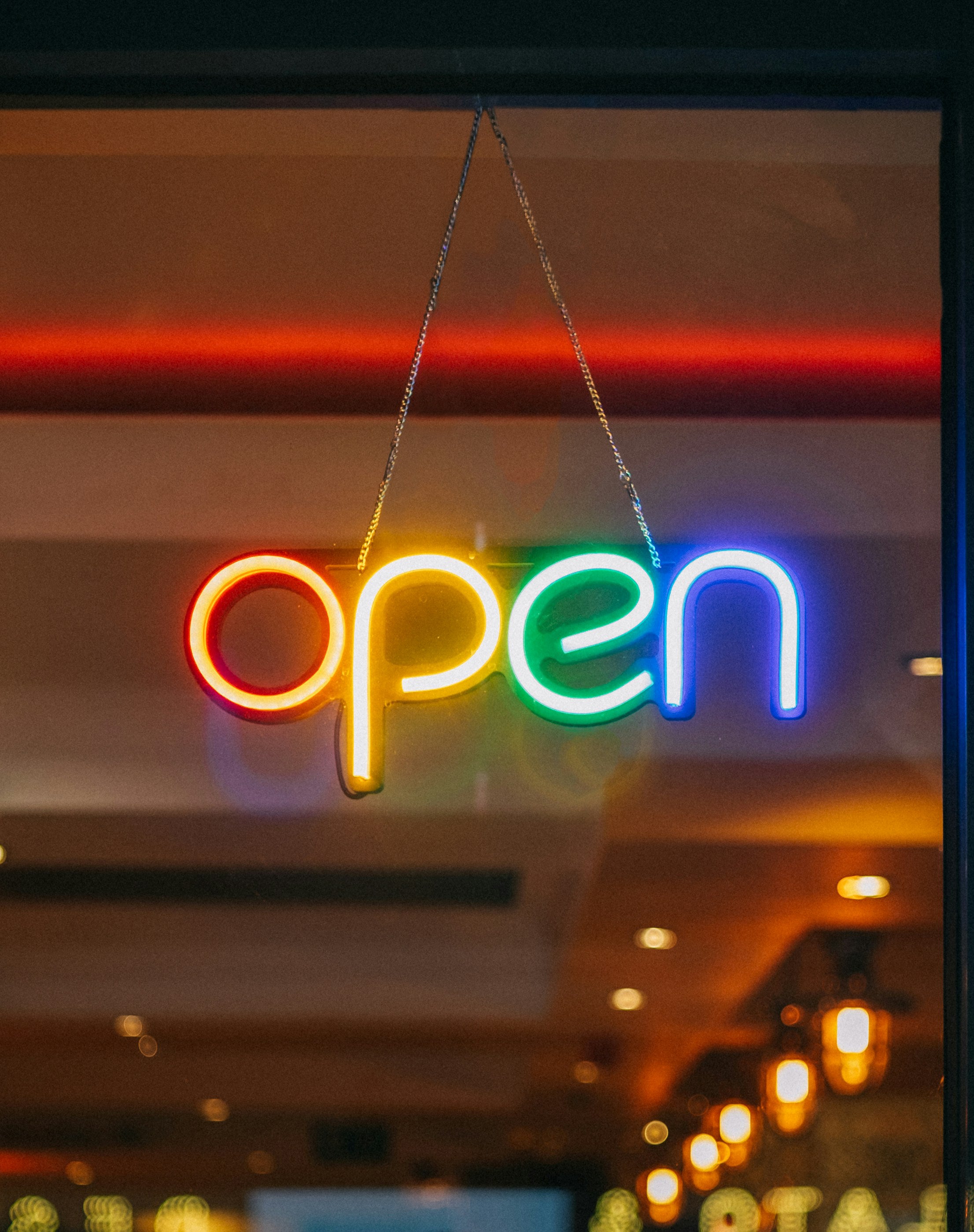 Open Neon Sign For Business