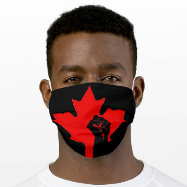Black Lives Matter Canada Face Mask Nadia Lloyd