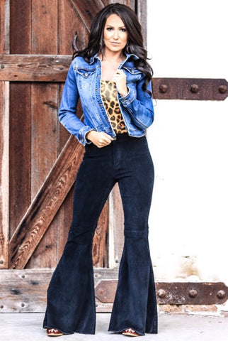 Plus Size Tagged Flare Bellbottom Alison S Fashion