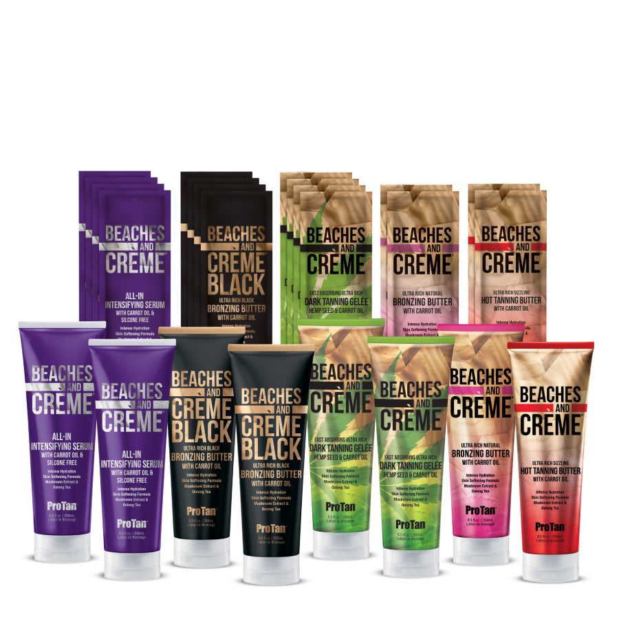 2022 Protan Beaches Creme Intro Kit The Tanning Depot