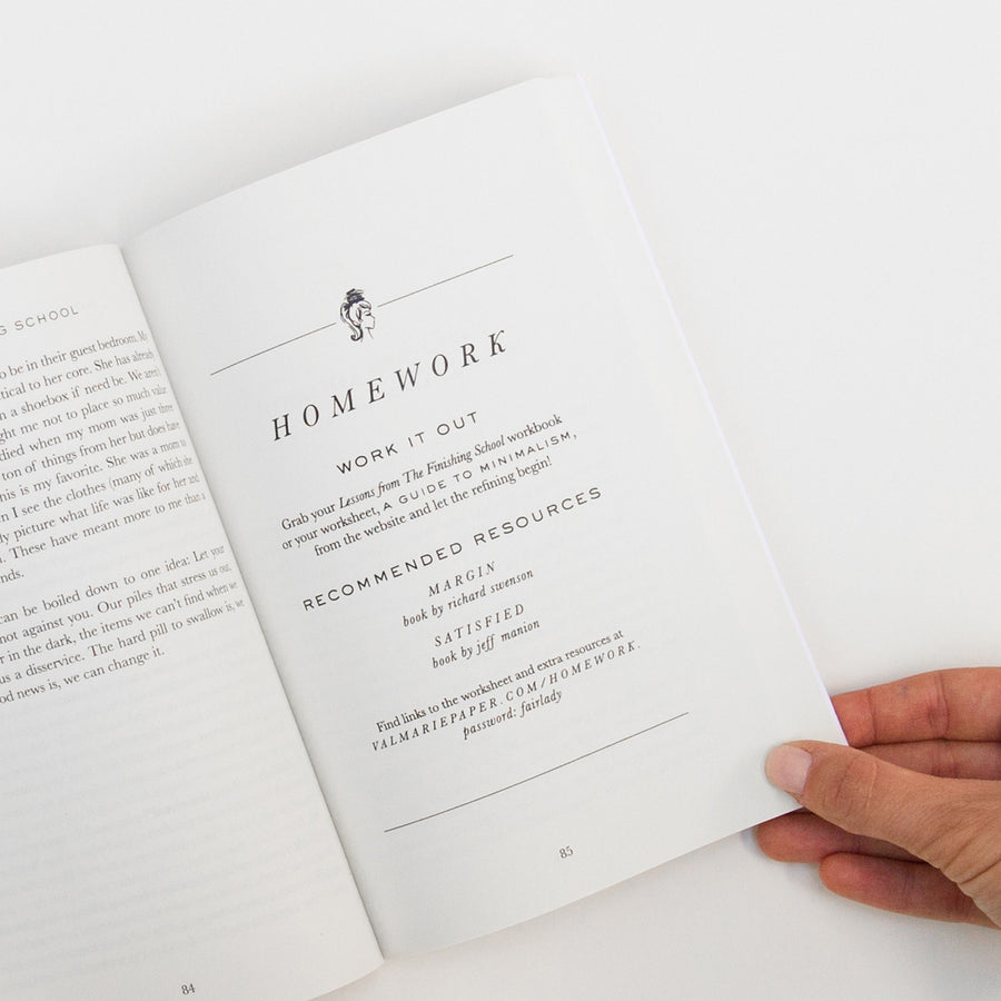 The Finishing School Book Val Marie Paper
