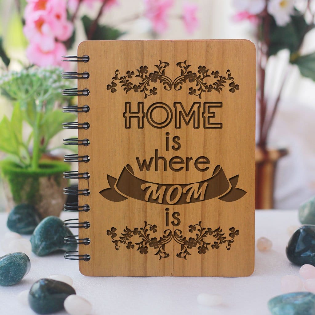 Unique Gifts For Mom Mother S Day Gift Ideas Wooden Notebook Woodgeekstore