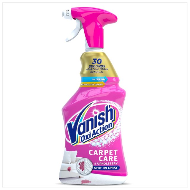 Vanish Gold Upholstery Carpet Cleaner Spray 500ml British Online