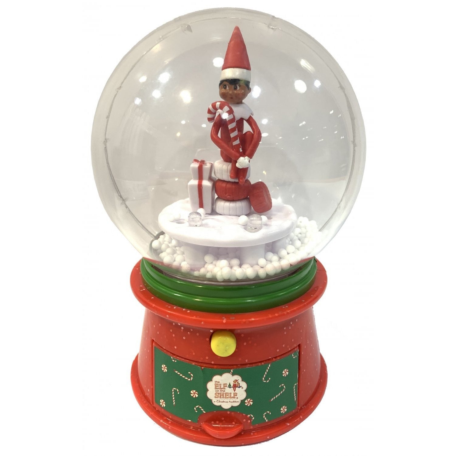 Elf On The Shelf Snow Globe With Candy Inside 0 53 Oz All City Candy