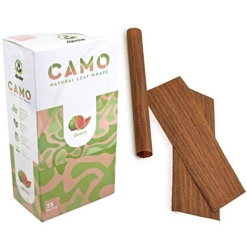 Camo Natural Leaf Rolling Wraps 11 Flavors Kush Cargo