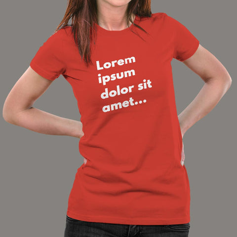 Lorem Ipsum Dolor Sit Amet T Shirt For Women Teez In