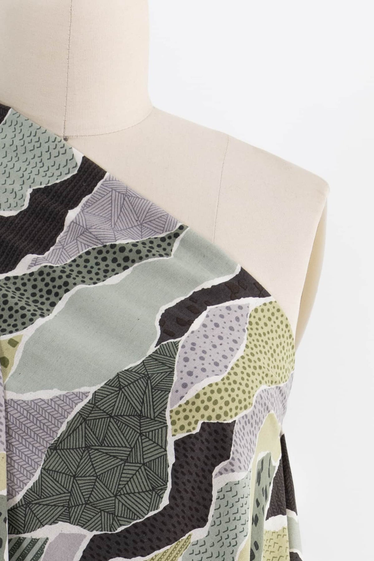 Green Hills Japanese Cotton Linen Woven Marcy Tilton Fabrics