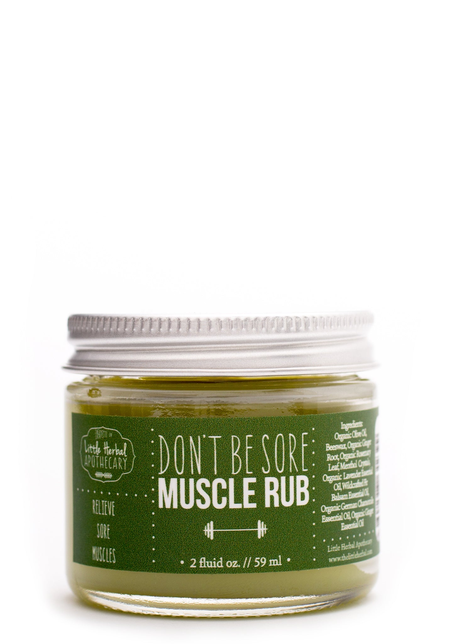 Don T Be Sore Muscle Rub Little Herbal Apothecary
