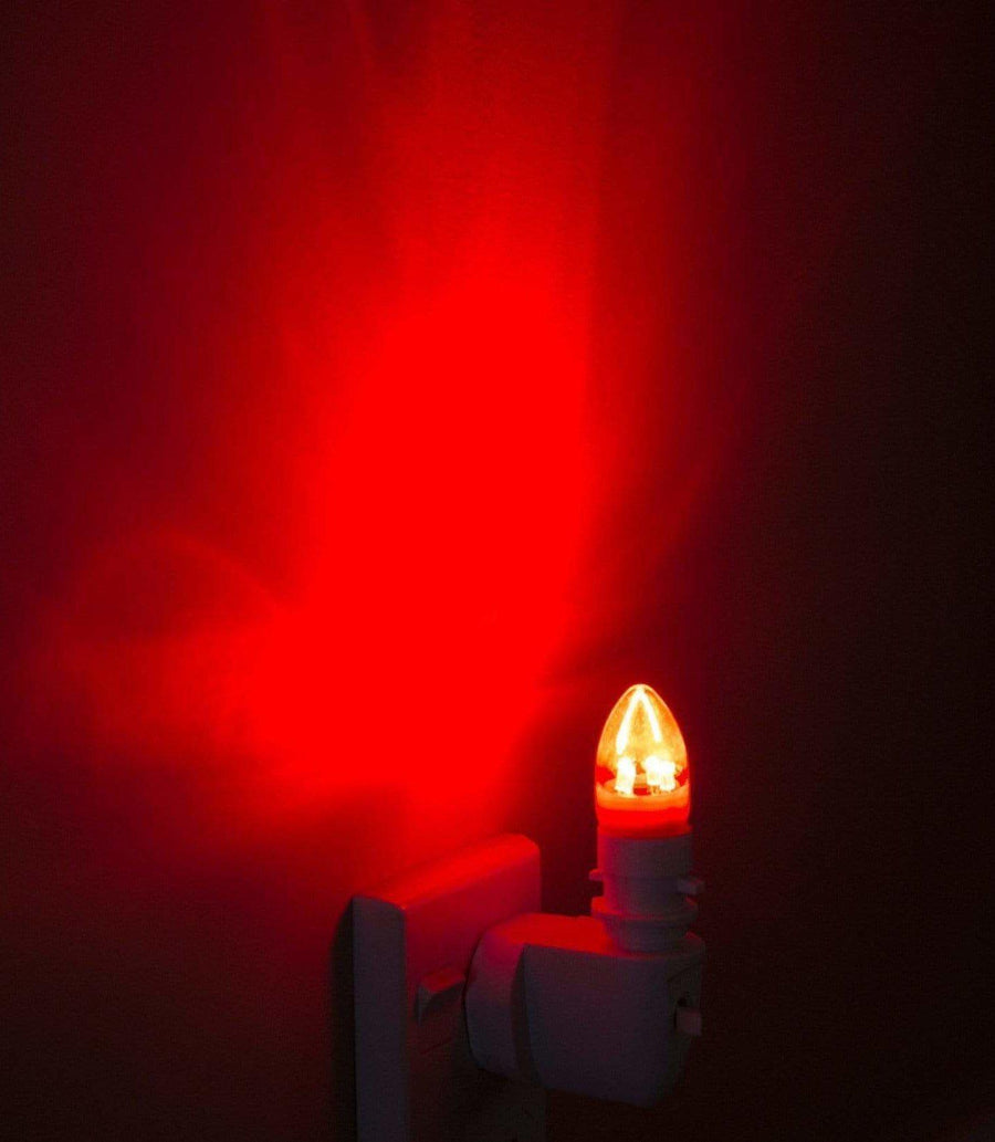 Red Plug In Kids Night Light Baby Night Light Blockbluelight