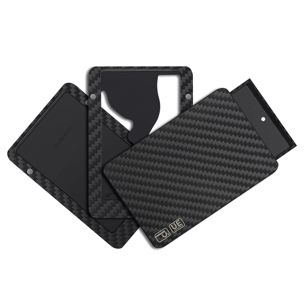 Magnetic Carbon Fiber Wallet Pitaka Magez Wallet Ue Pitaka
