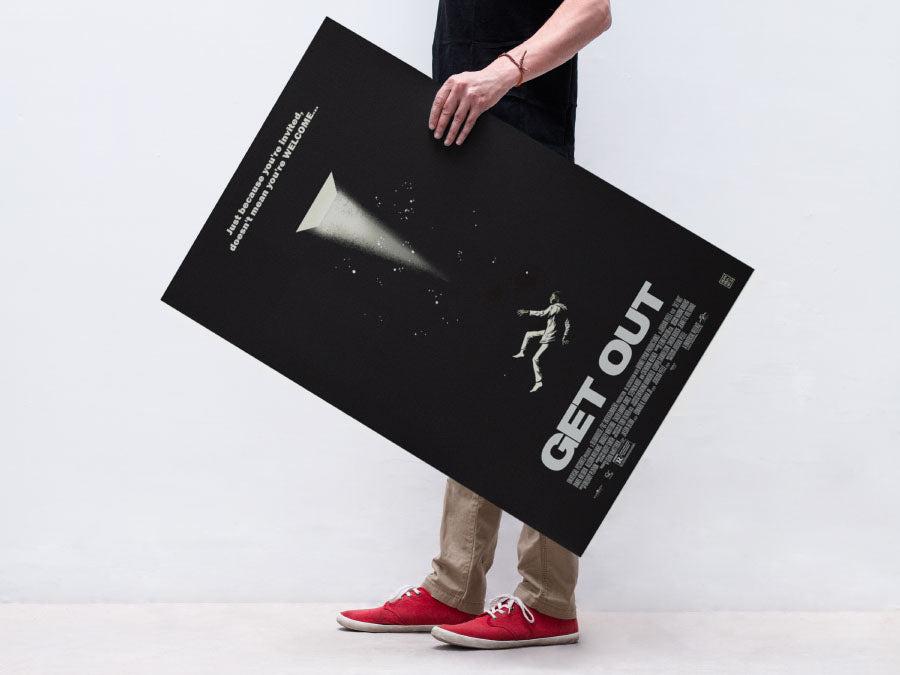 Free Man Holding Poster Or Flyer Psd Mockup Creativebooster