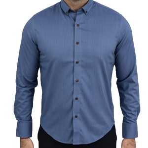 Casual Untucked Button Down Dress Shirts Wrinkle Free Twillory Untuckables