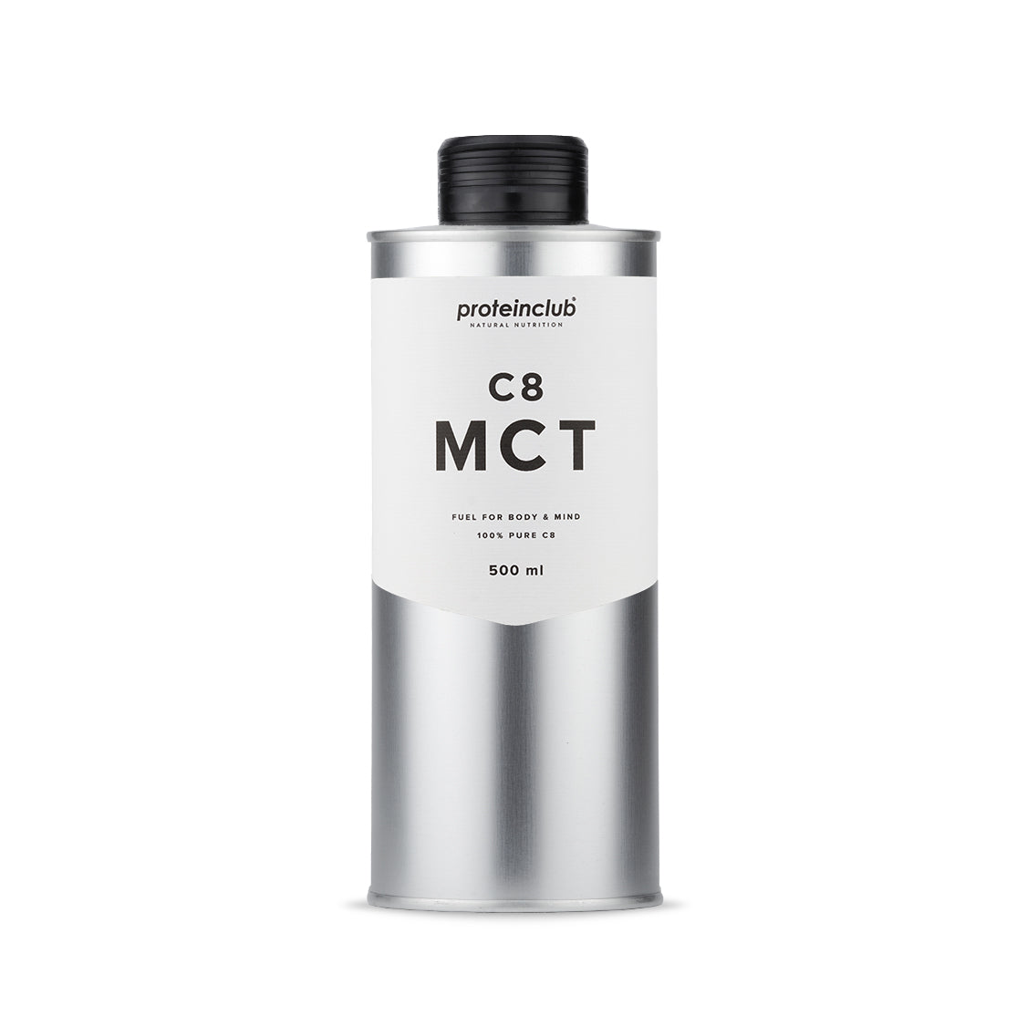 C8 Mct Ol 100 Caprylsaure Ketogene Energie Aus Kokosol 500ml Proteinclub