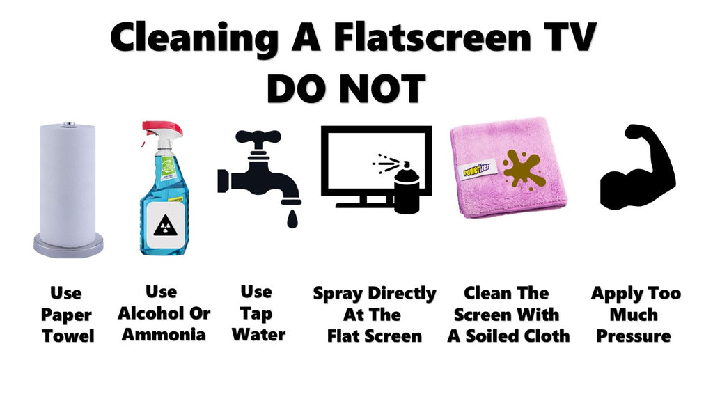 Do S And Don Ts For Cleaning Flatscreens Powerizer
