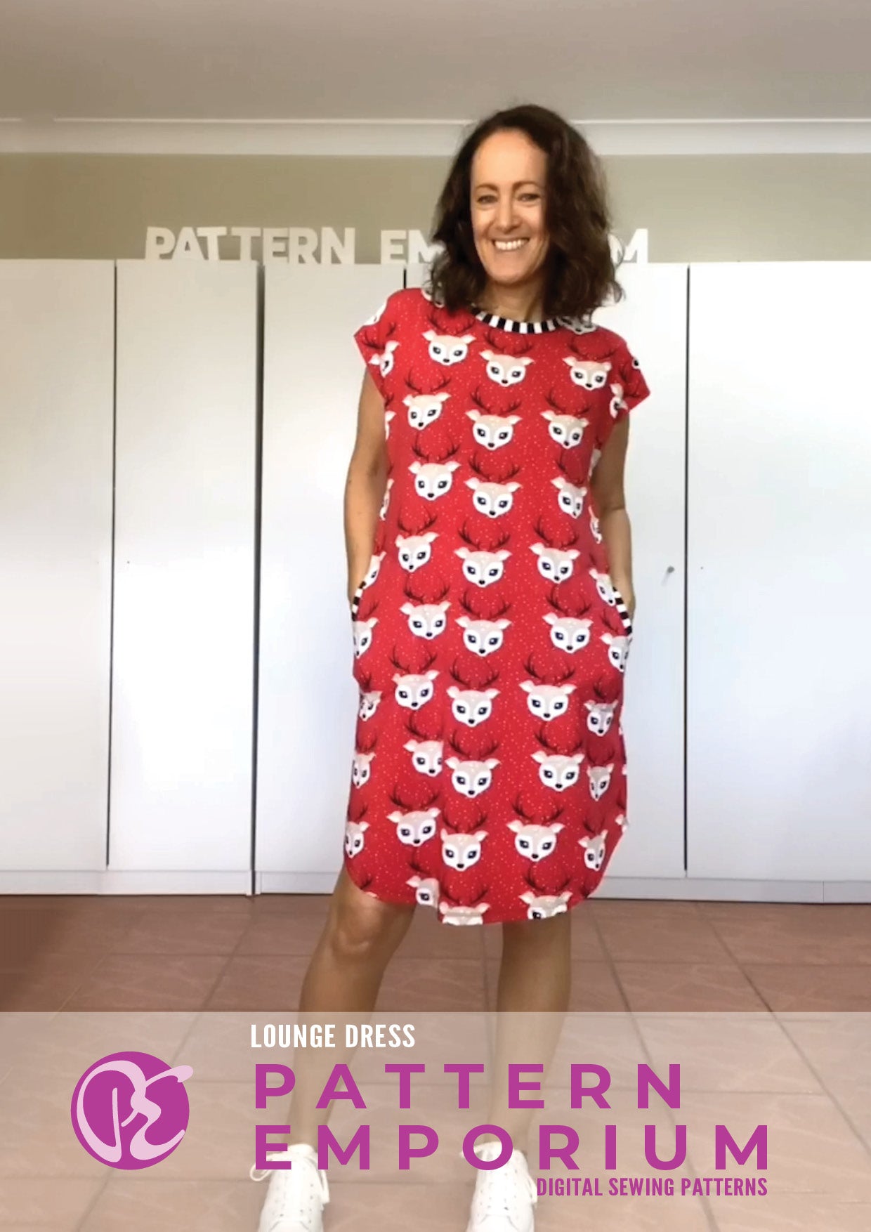 Summer Lounge House Dress Sewing Pattern
