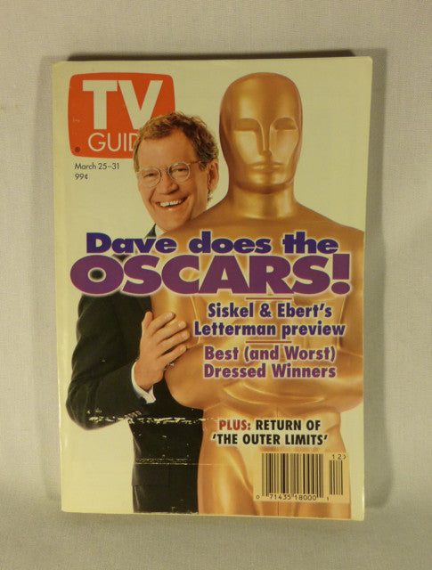 Tv Guide March 25 1995 Red Carpet Collectibles