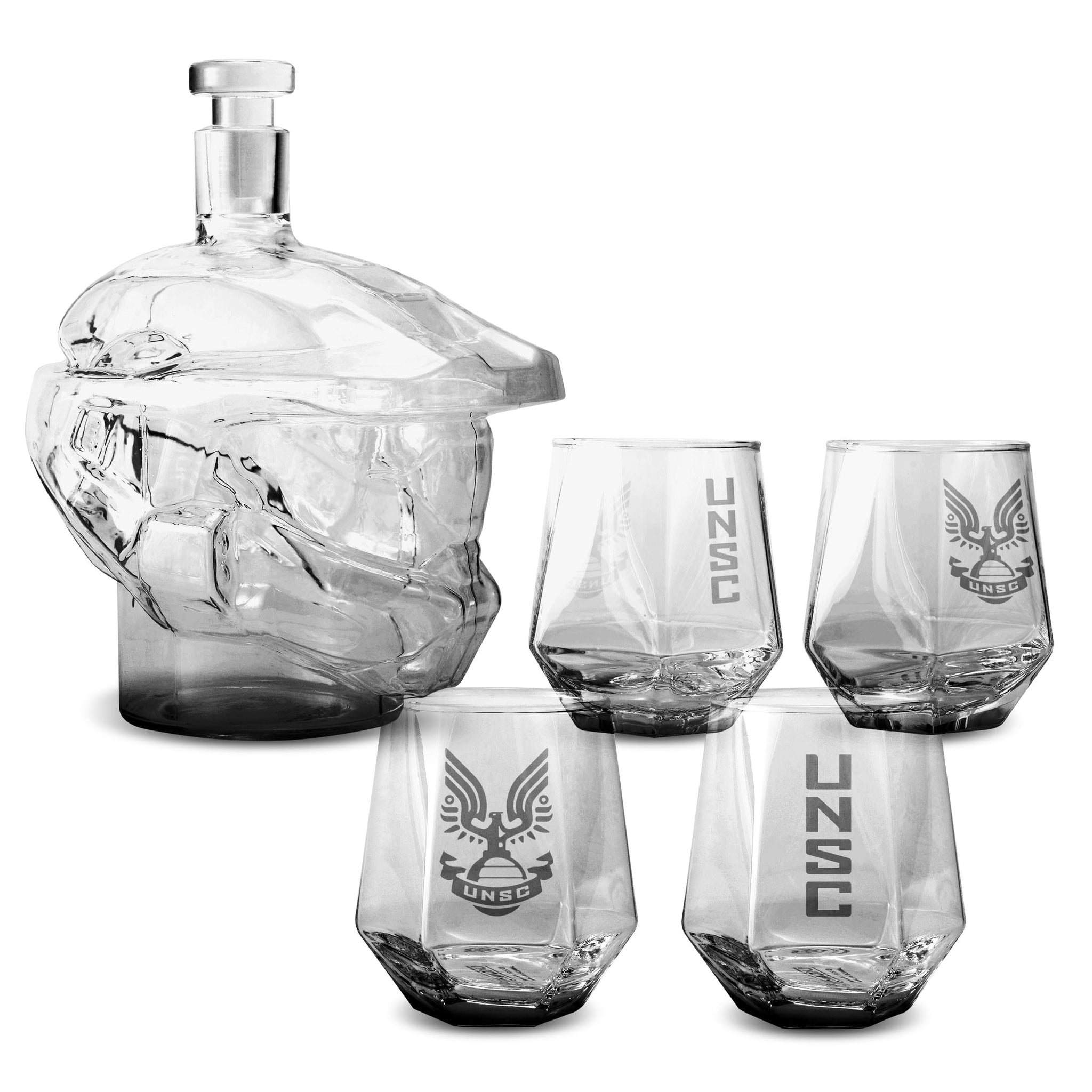 Halo Infinite Master Chief Helmet Decanter Set Free Shipping Toynk Toys