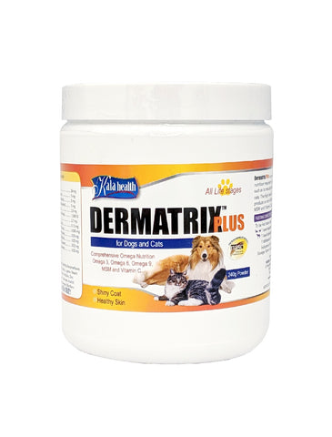 Kala Health Dermatrix Plus Powder Pet Supplements 240g Perromart Singapore Perromart Sg