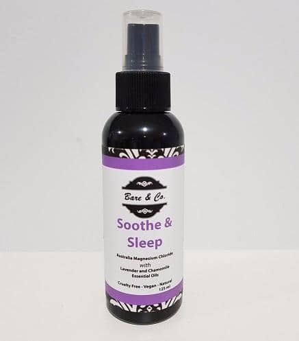 Bare Co Organic Magnesium Spray Soothe And Sleep 125ml