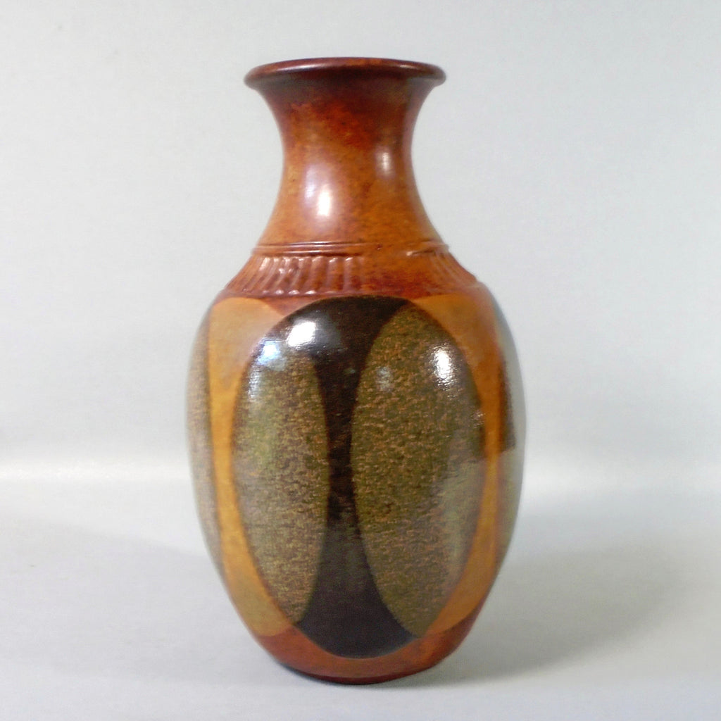 Robert Maxwell Treasure Craft Mid Century California Pottery Vase Bungalowbill
