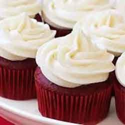 Jumbo Red Velvet Cupcakes With Cream Cheese Icing Sweet Inspirations Llc