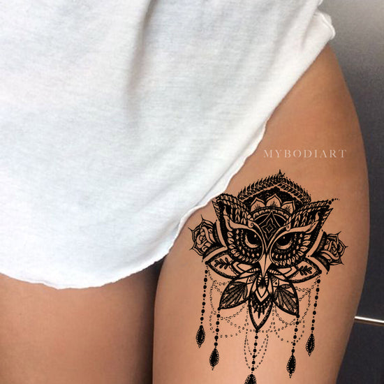 30 Trending Thigh Tattoo Ideas Mybodiart