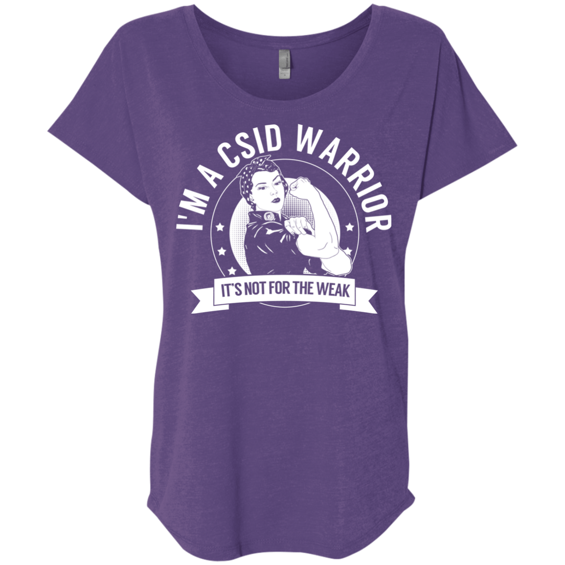 Congenital Sucrase Isomaltase Deficiency Csid Warrior Nftw Dolman Sleeve The Unchargeables