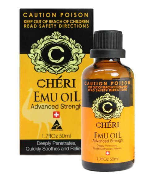 Cheri Emu Oil Advanced Strength 50ml Beevitamins