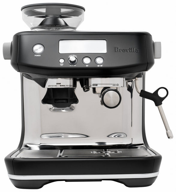 Breville The Barista Pro Bes878 Espresso Machine Black Truffle Idrinkcoffee Com
