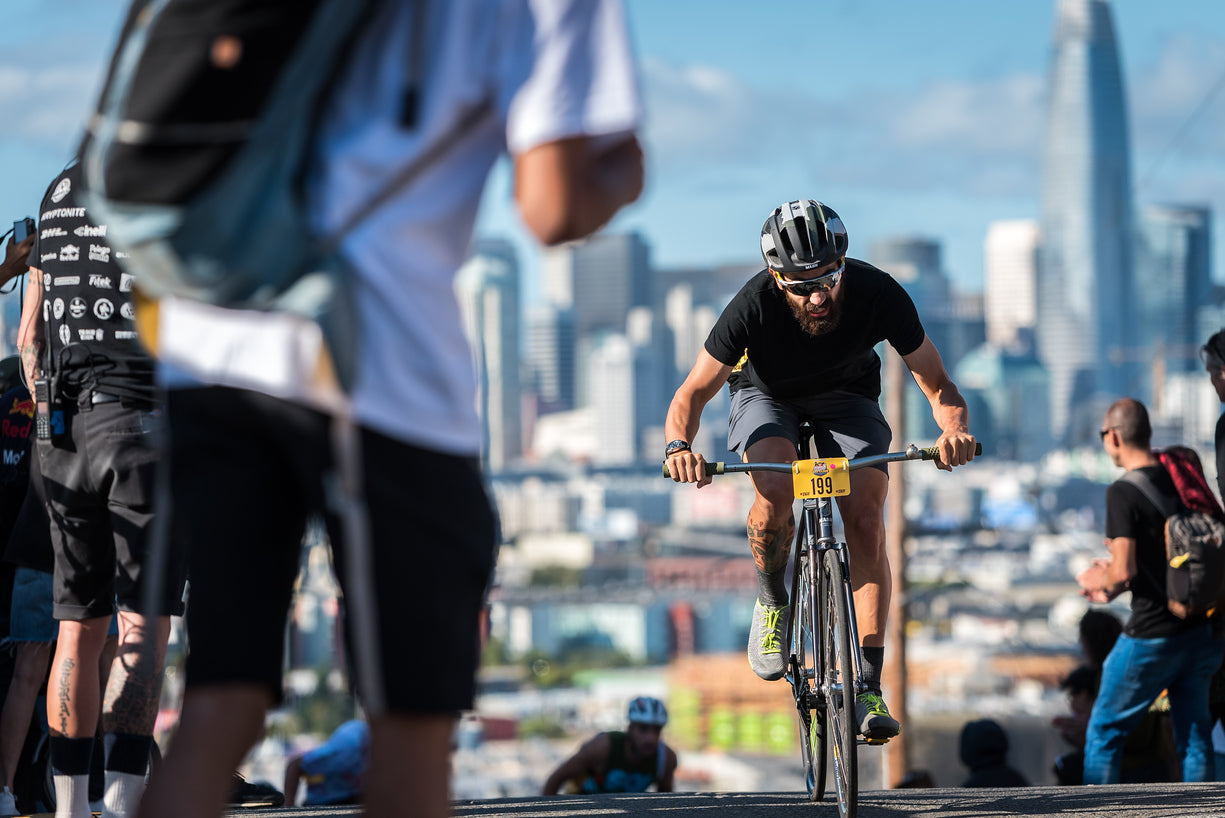 A Vertical Quarter Mile Of Pain Red Bull Bay Climb Above Category