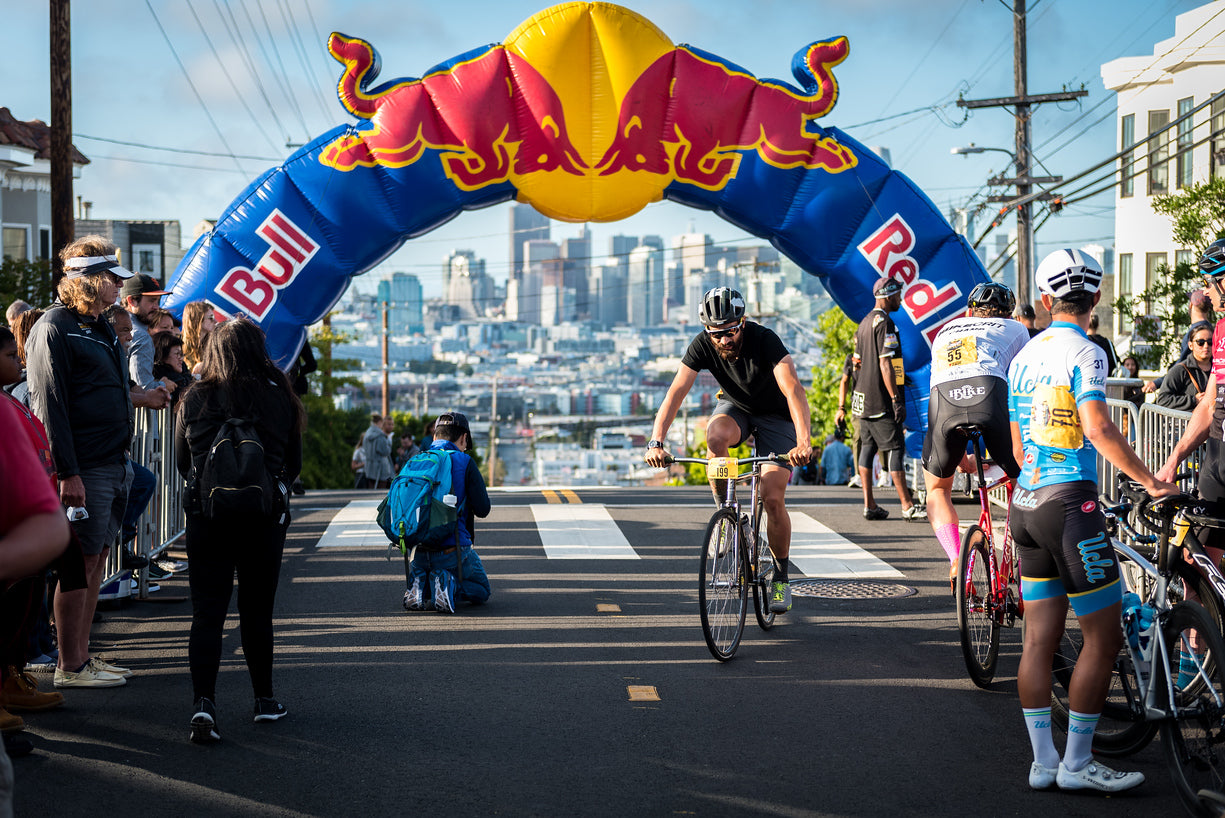 A Vertical Quarter Mile Of Pain Red Bull Bay Climb Above Category