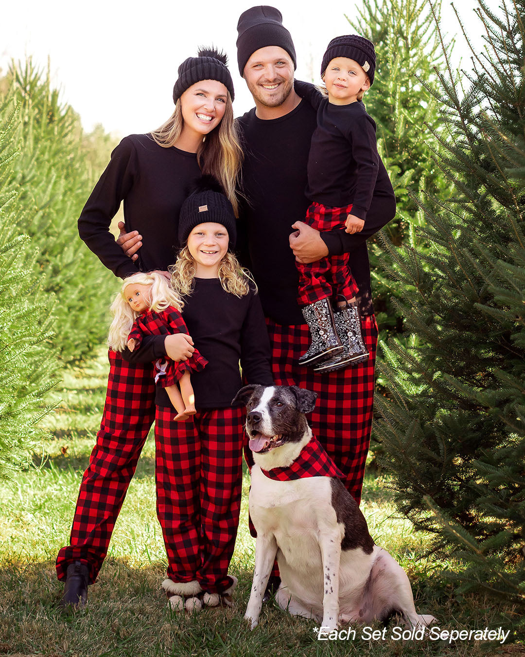 buffalo plaid family pictures