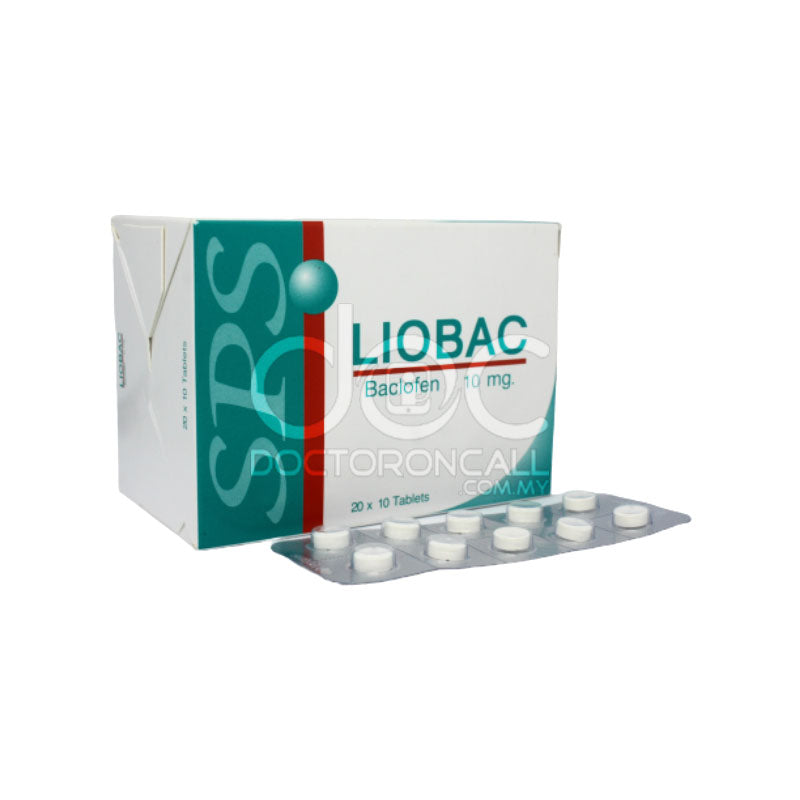 Buy Liobac 10mg Tablet Uses Dosage Side Effects Instructions Doctoroncall