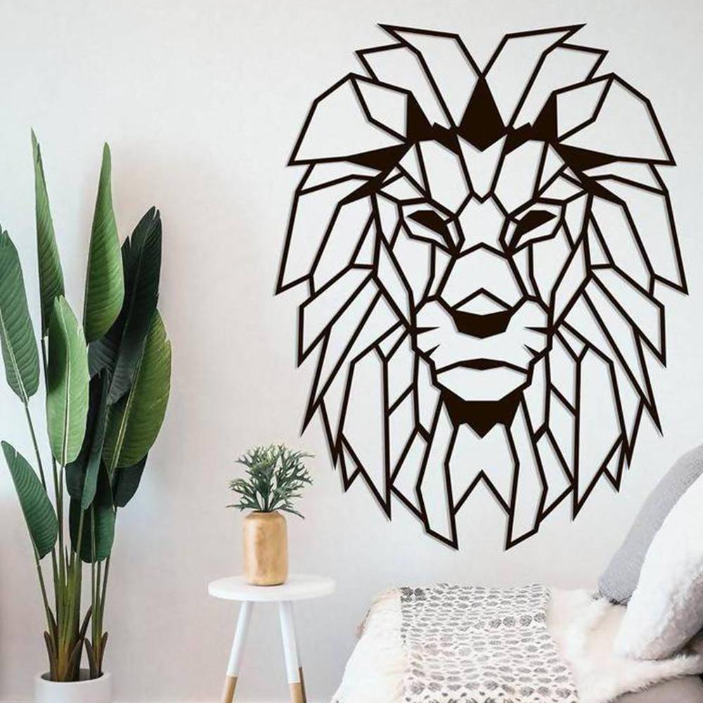 Lion Metal Art Wild Wall Art Set Of 1 Wallmantra