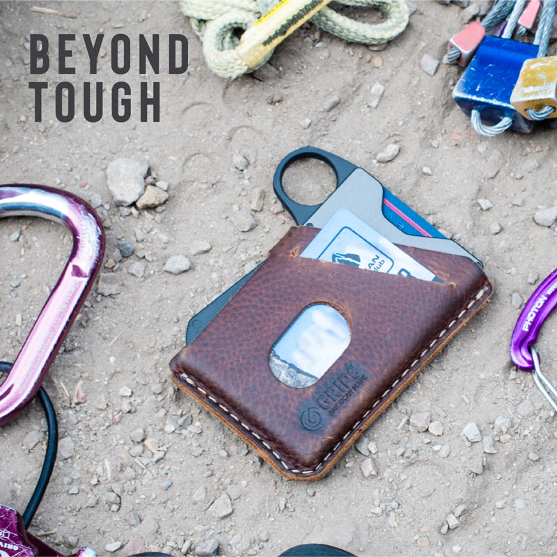 Metal Minimalist Wallet 100 Usa Made Grip6