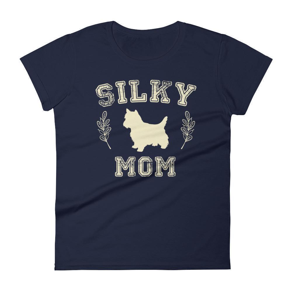 Silky Mom Tshirt Silky Gift For Dog Lovers Beldisegno