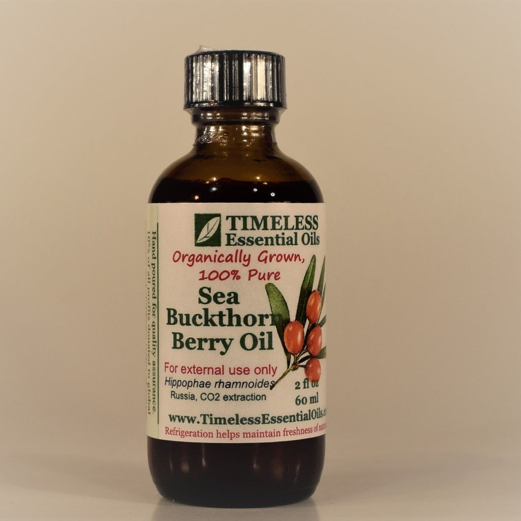 Timeless Organic Sea Buckthorn Berry Oil Promotes Wound Healing Timeless Essential Oils