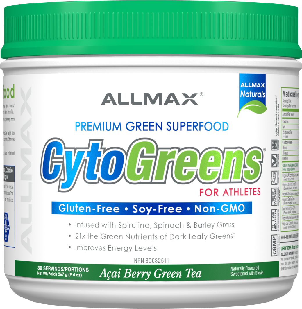 Allmax Cytogreens For Athletes Greens Powder Body Energy Club