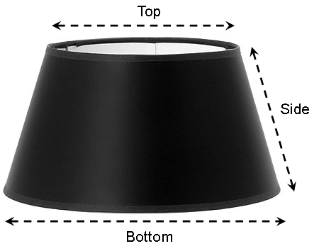 How To Measure Your Lampshade Lamp Shade Solution Blog Lamp Shade Solution