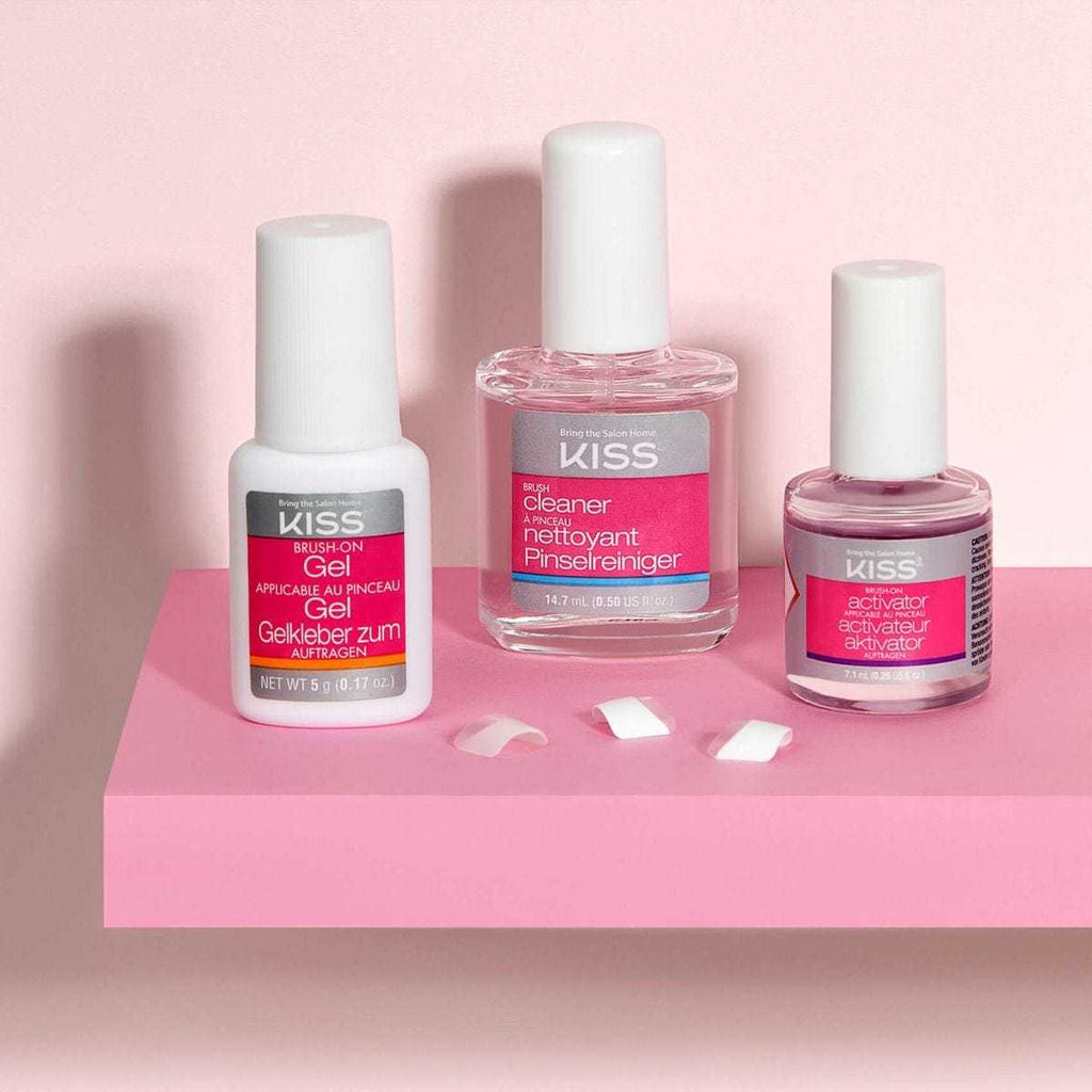 Kiss Brush On Gel Nail Kit Kglk01 B00137