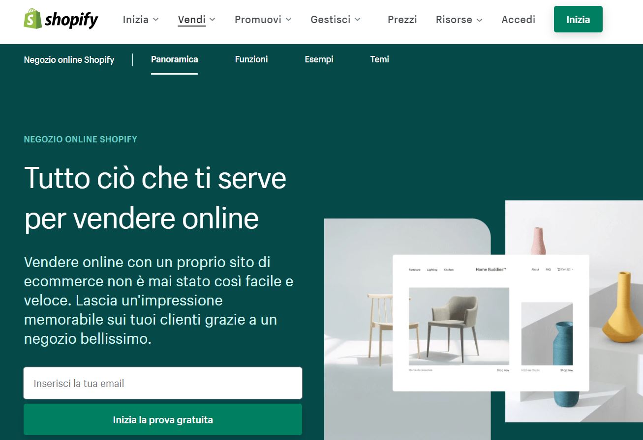Come Creare Un Sito Web Migliori Piattaforme 2022 Shopify Italia