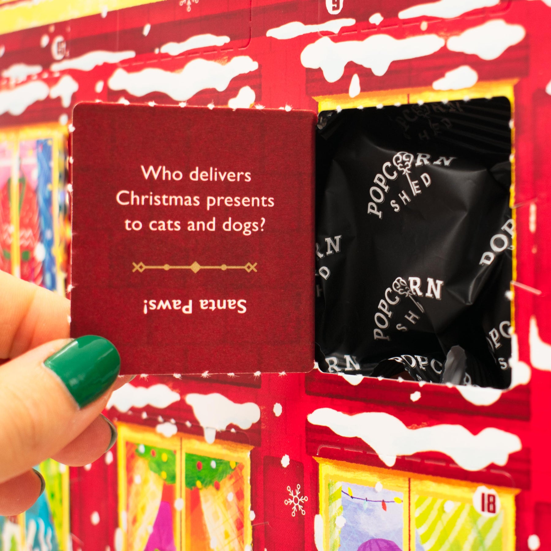 Gourmet Popcorn Advent Calendar Popcorn Shed