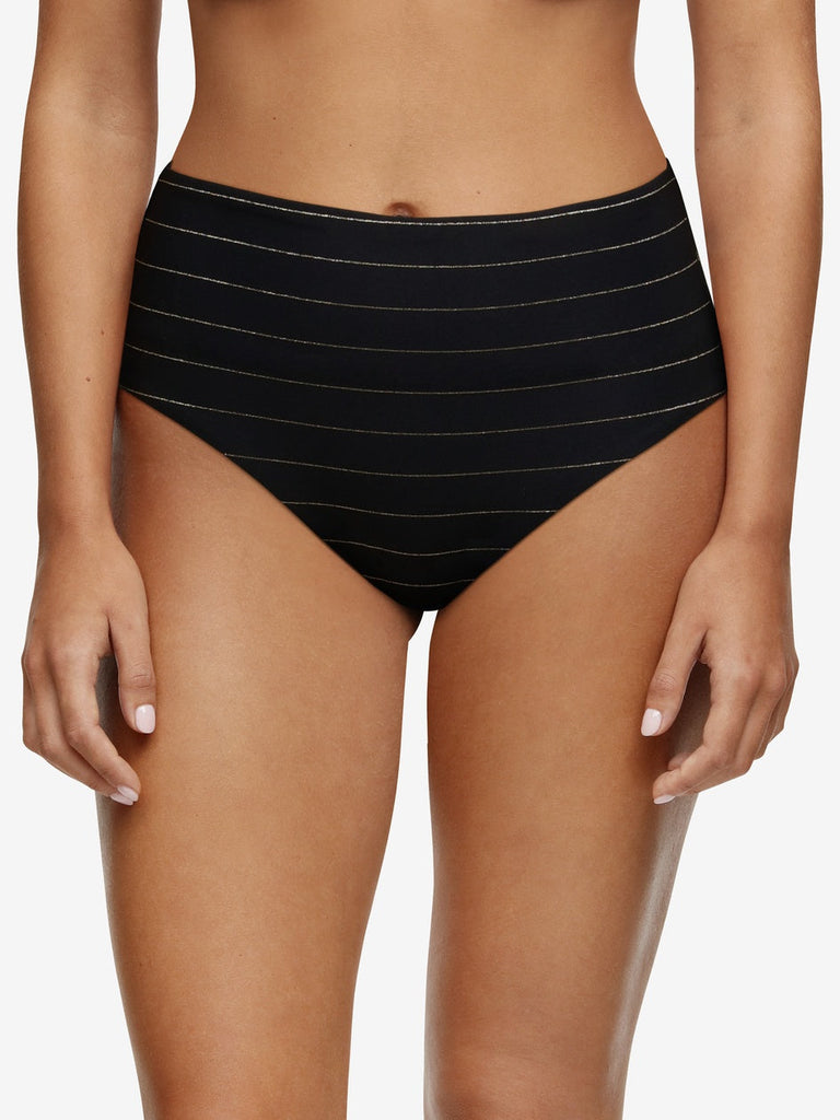 Chantelle Black Sun Full Brief Fonce Lurex