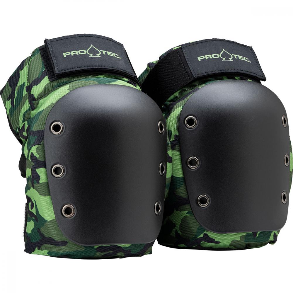 Pro Tec Street Knee Pads Open Back Camo Momma Trucker Skates