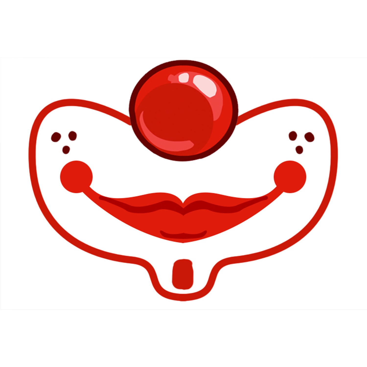 Face Painting Mask Cover Clown Face Mask Smile Facepaint Com